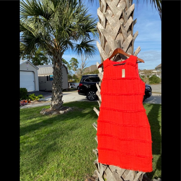 J. Crew Dresses & Skirts - J.Crew dress, Brand New with tags, RED HOT RED
